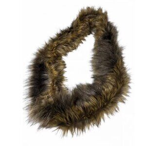 Vintage 1950's Infinity Real Fur Scarf